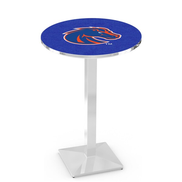 42" Chrome Boise State Pub Table